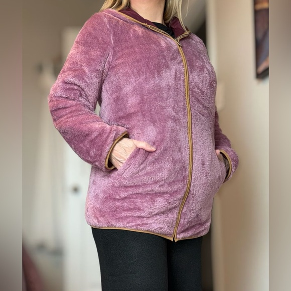 Susan Graver Maroon Quilted Puffer Jacket - Picture 5 of 16